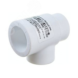 Тройник переходной 25х20х20 полипропиленовый PPR белый - фото 2