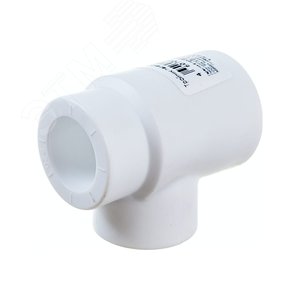 Тройник переходной 25х20х20 полипропиленовый PPR белый - фото 3