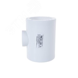 Тройник переходной 63х40х63 полипропиленовый PPR белый - фото 4