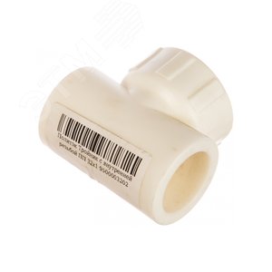 Тройник комбинированный 32x1' ВР полипропиленовый PPR белый - фото 3