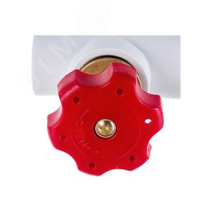 Вентиль 20 полипропиленовый PPR белый - фото 5