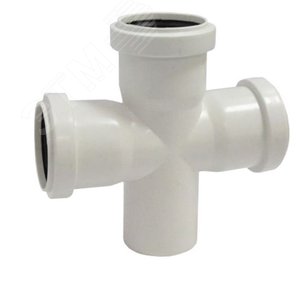 Изображение товара Крестовина 110 87 град одноплоскостная, для бесшумной канализации (шт)