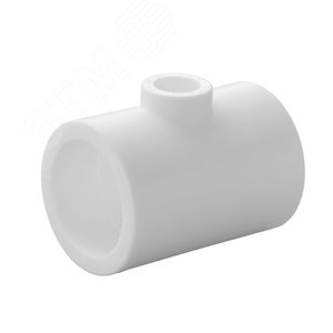 Изображение товара Тройник переходной 63х40х63 полипропиленовый PPR белый (шт)