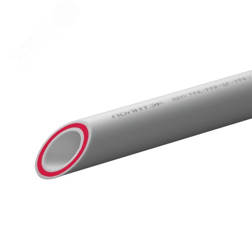 Труба PPRC PN 20 ф20х2,8 (2 м.) армир.стекл. (БЕЛЫЕ) - фото 1