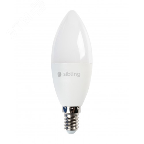 Умная RGB лампа, Е14, 5 Вт, свеча Powerlite-L (С37) Sibling - превью