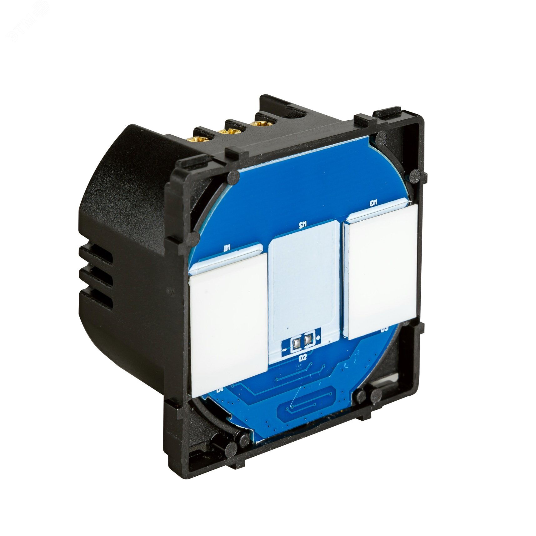 Изображение товара Функциональная часть проходного выключателя в рамку 2кл 47x47мм Sibling