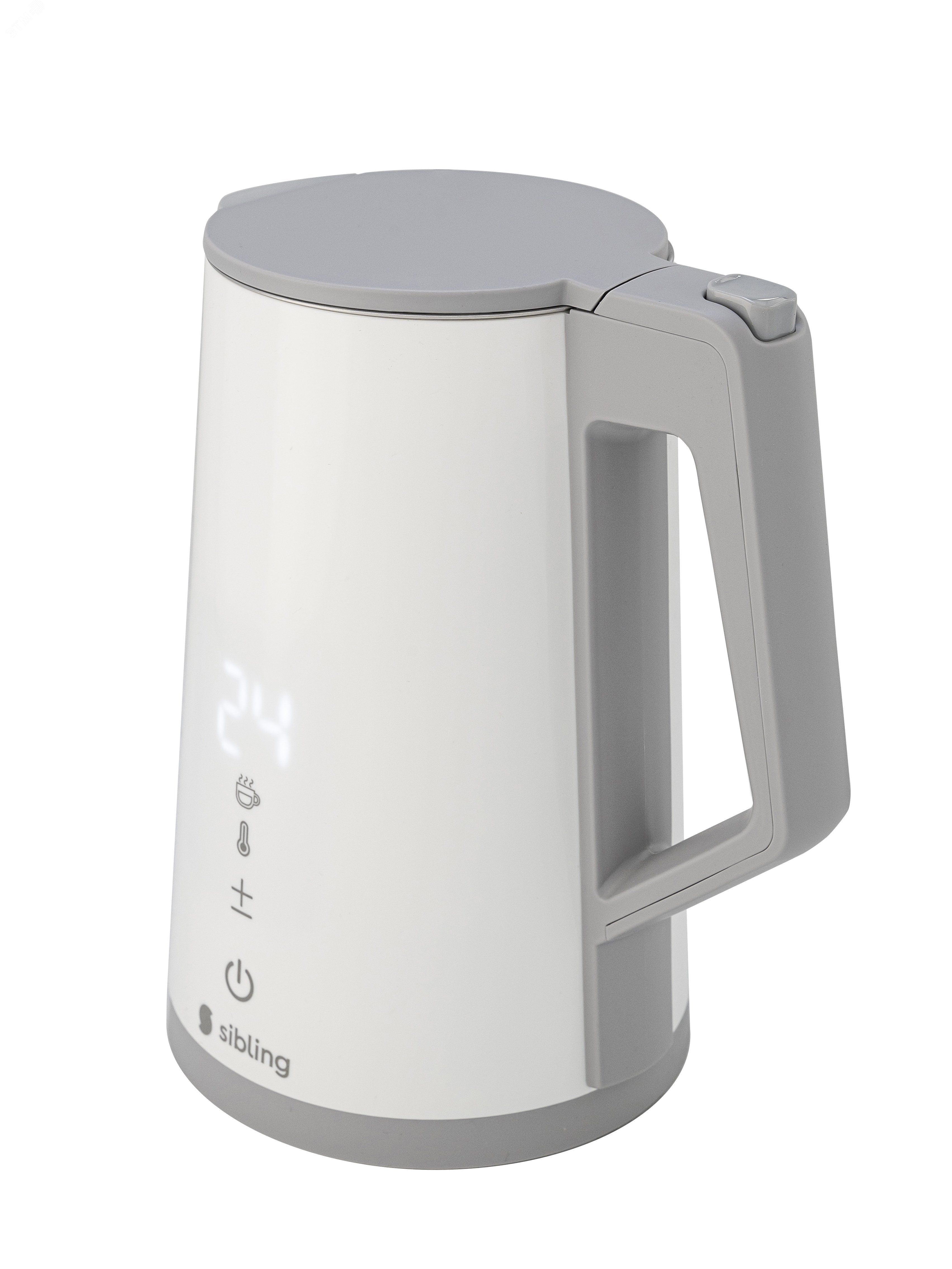 Чайник умный электрический (бело-серый) Powerspace-SK Sibling - превью 2