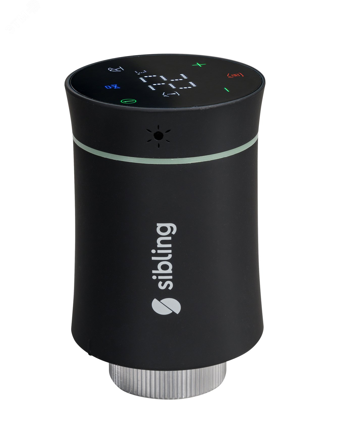 Изображение товара Термоголовка для радиатора умная (черная) (шт)