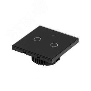 Умный выключатель, 2 клавиши, черный Powerlite-WS2B (Черный) Sibling - 4