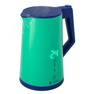 Чайник умный электрический (сине-зелёный)
