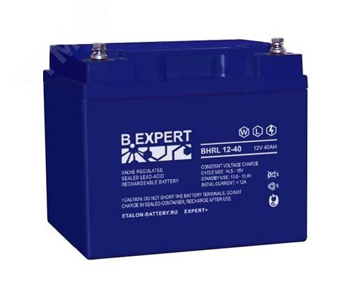 Изображение товара Аккумулятор BHRL 12-40 12 В 40 Ач свинцово кислотный VRLA