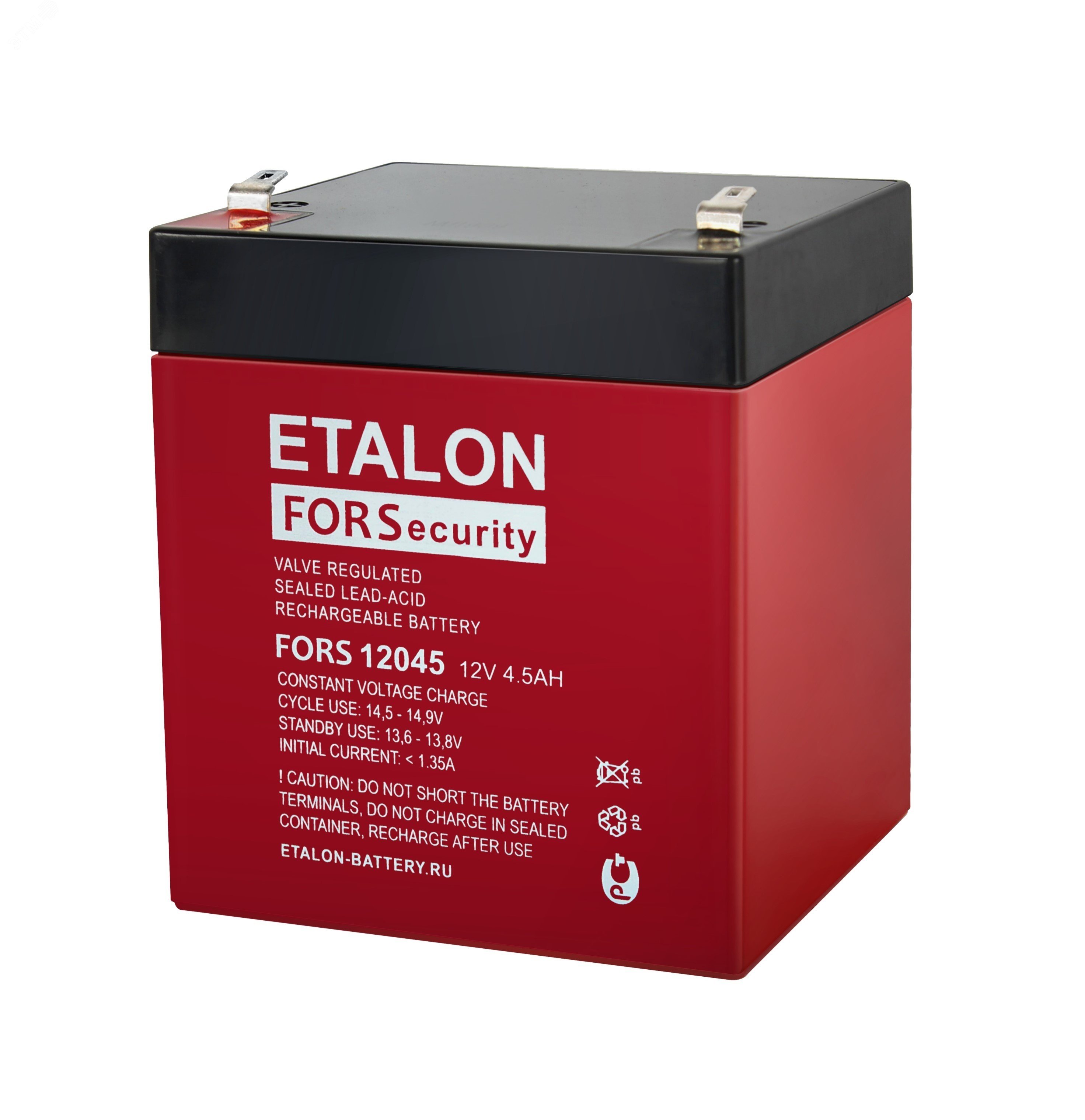 Аккумулятор 12В 4,5Ач FORS 12045 Etalon battery