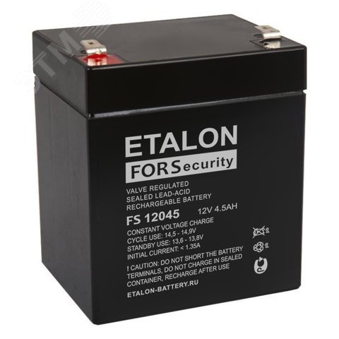 Аккумулятор FS 12В 4,5Ач FS 12045 Etalon battery