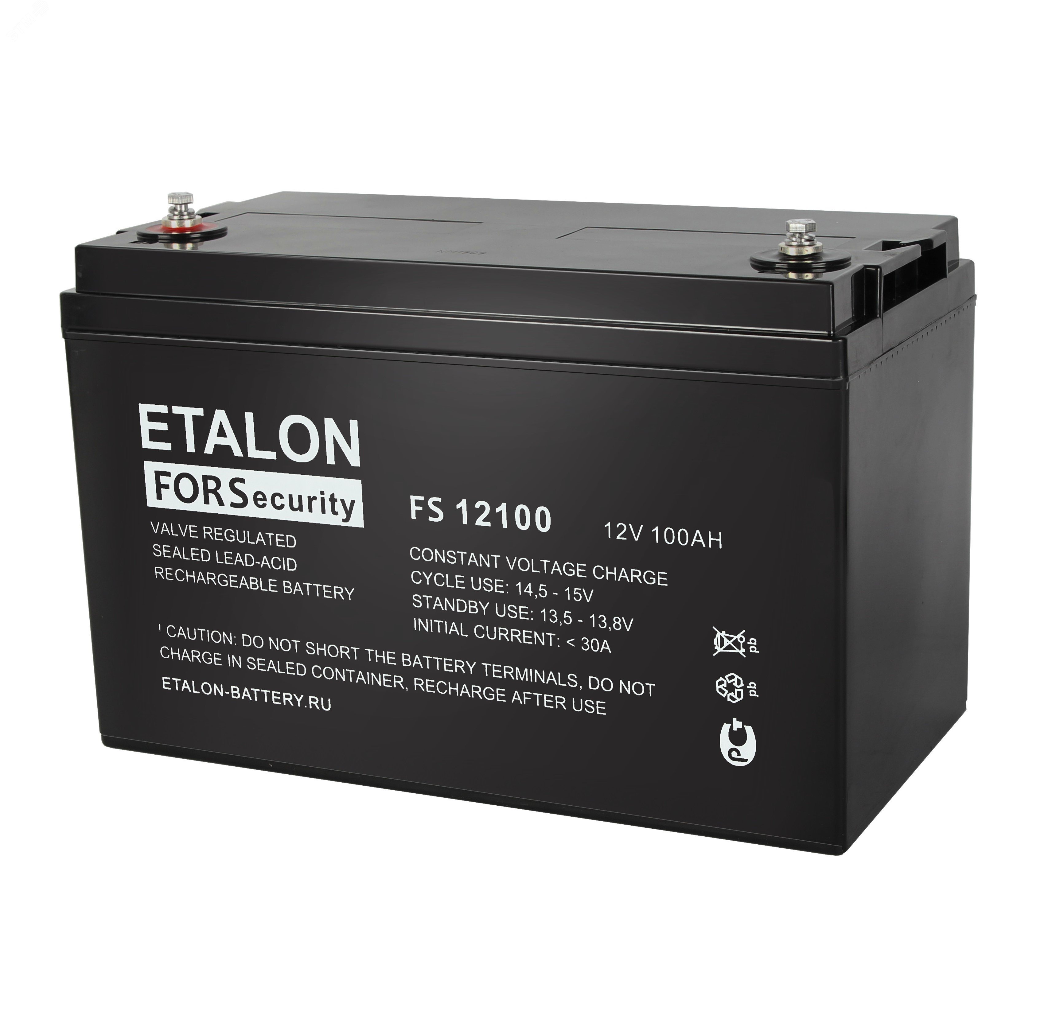 Аккумулятор FS 12В 100Ач FS 12100 Etalon battery
