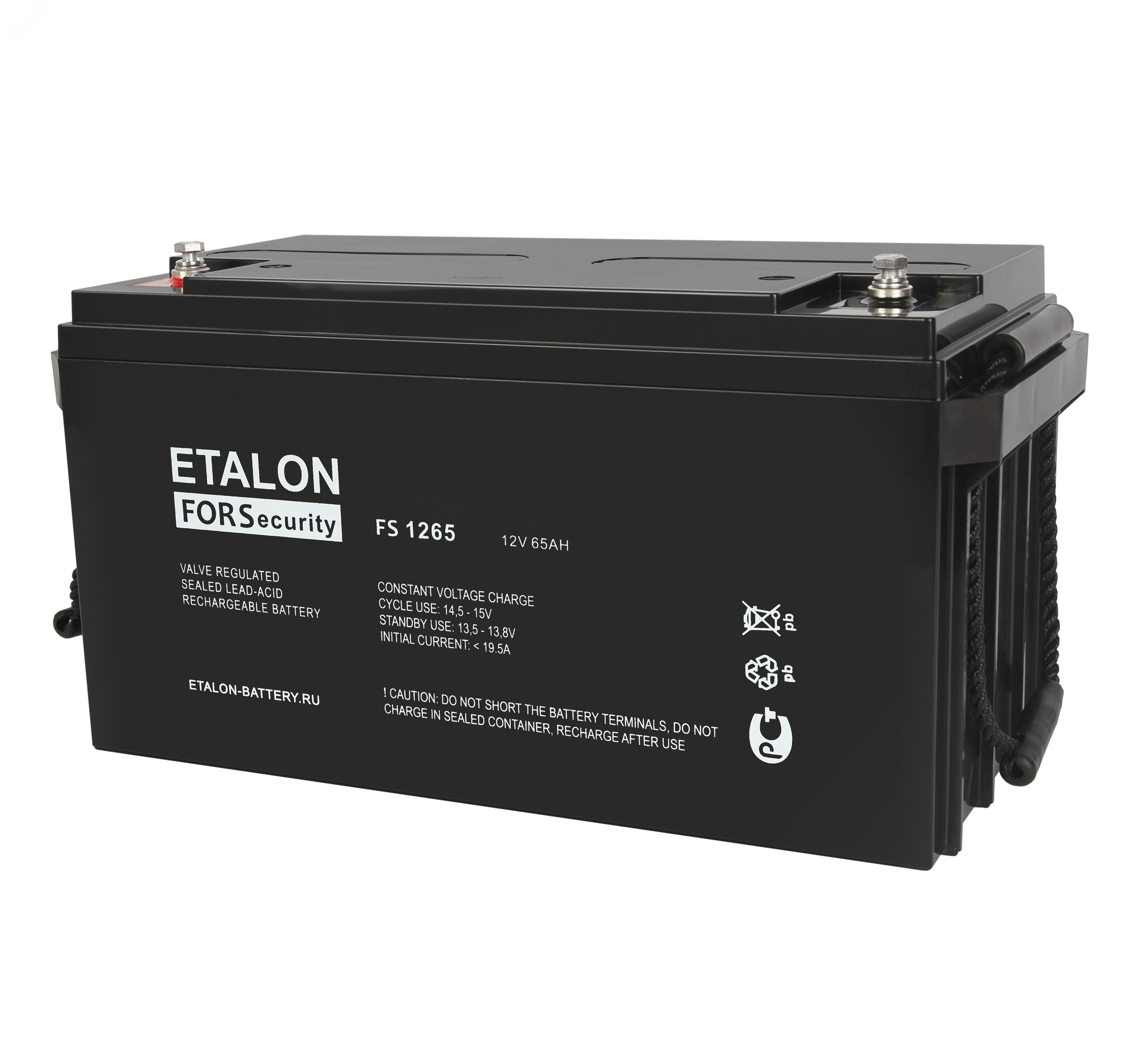 Аккумулятор FS 12В 65Ач FS 1265 Etalon battery