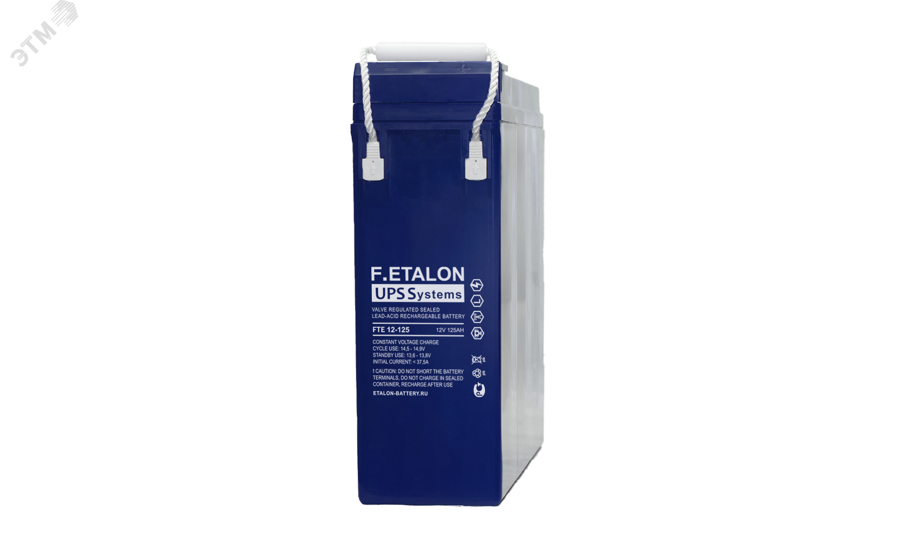 Изображение товара Аккумулятор F.ETALON FTE 12В 125 Ач AGM