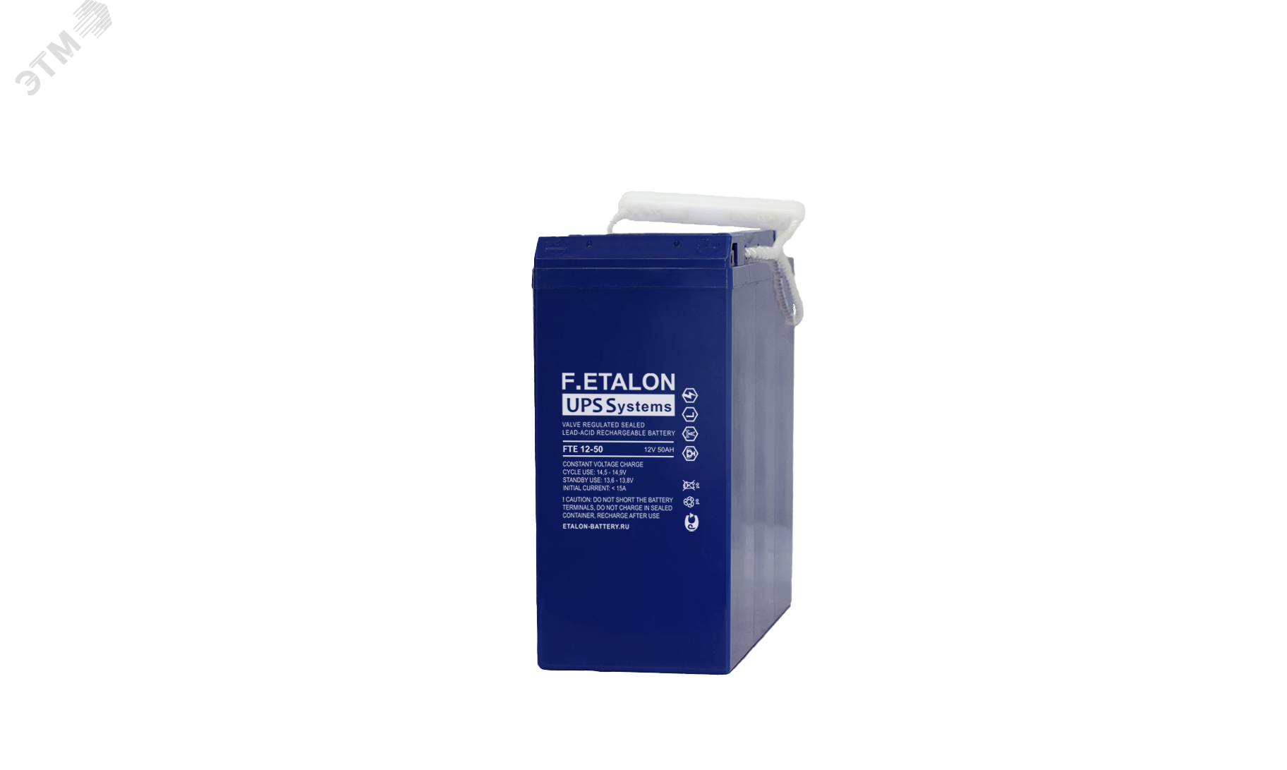 Изображение товара Аккумулятор F.ETALON FTE 12В 50 А/ч для систем бесперебойного питания