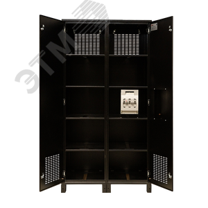 Шкаф батарейный комплект ETALON EXP 5.2 (900*850*2070) под 40 АКБ 65-120А/ч размыкатель QS-250А перемычки BJK-50