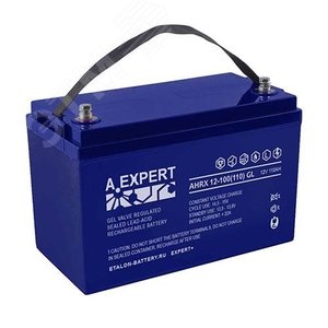 Аккумулятор A.EXPERT AHRX GL 12В 100 А/ч AHRX 12-100 (110) GL Etalon battery