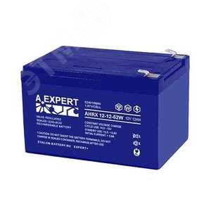 Изображение товара Аккумулятор A.ETALON AHRX 12В 12 А/ч (шт)