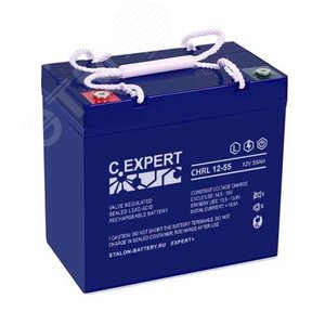 Изображение товара Аккумулятор C.ETALON CHRL 12В 55 А/ч (шт)