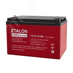 Изображение товара Аккумулятор FORS 12В 100Ач (шт)