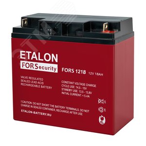 Изображение товара Аккумулятор FORS 12В 18Ач (шт)