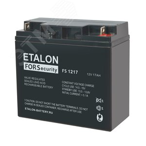 Аккумулятор FS 12В 17Ач FS 1217 Etalon battery
