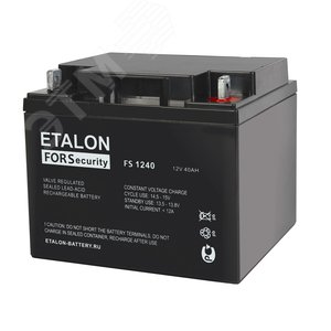 Аккумулятор FS 12В 40Ач FS 1240 Etalon battery