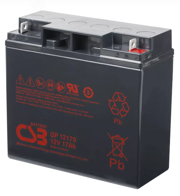 Изображение товара Аккумуляторная батарея CSB GP12170 B3 (шт)