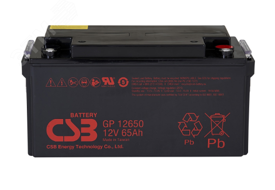 Изображение товара Аккумулятор GP 12В 65Ач (шт)