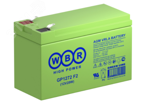 Изображение товара Аккумулятор GP 12В 28W (шт)