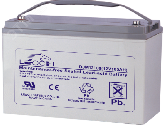 Аккумулятор DJM 12В 100Ач DJM12100 Leoch Battery