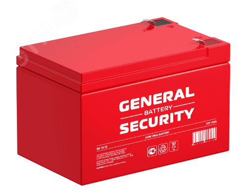 Изображение товара Аккумулятор GS 12В 12Ач (шт)