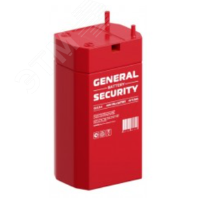 Аккумулятор GS 4В 0.7Ач GS0.7-4 GENERAL SECURITY General Security