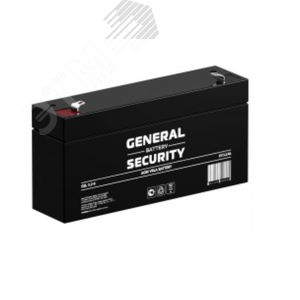 Аккумулятор GSL 6В 3,2Ач GSL3.2-6 GENERAL SECURITY General Security