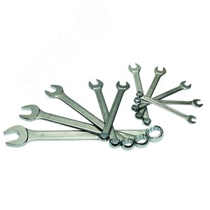Набор рожково-накидных ключей 6-19 мм 8 шт