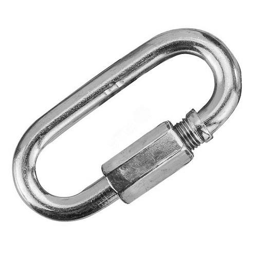 Карабин винтовой 10 оцинкованный