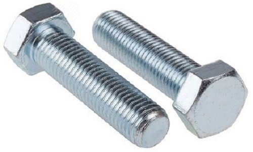 Изображение товара Болт М20х60 ГОСТ 7798-70 с полной резьбой класс 5.8 цинк