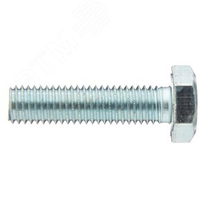 Изображение товара Болт DIN933 М8х100 шестигранная голова полная резьба оцинкованный (кг)