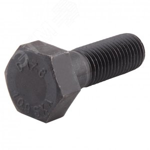 Изображение товара Болт М24х160 ГОСТ Р 52644-2006 неполная резьба класс прочности 10.9 покрытие цинк (кг)