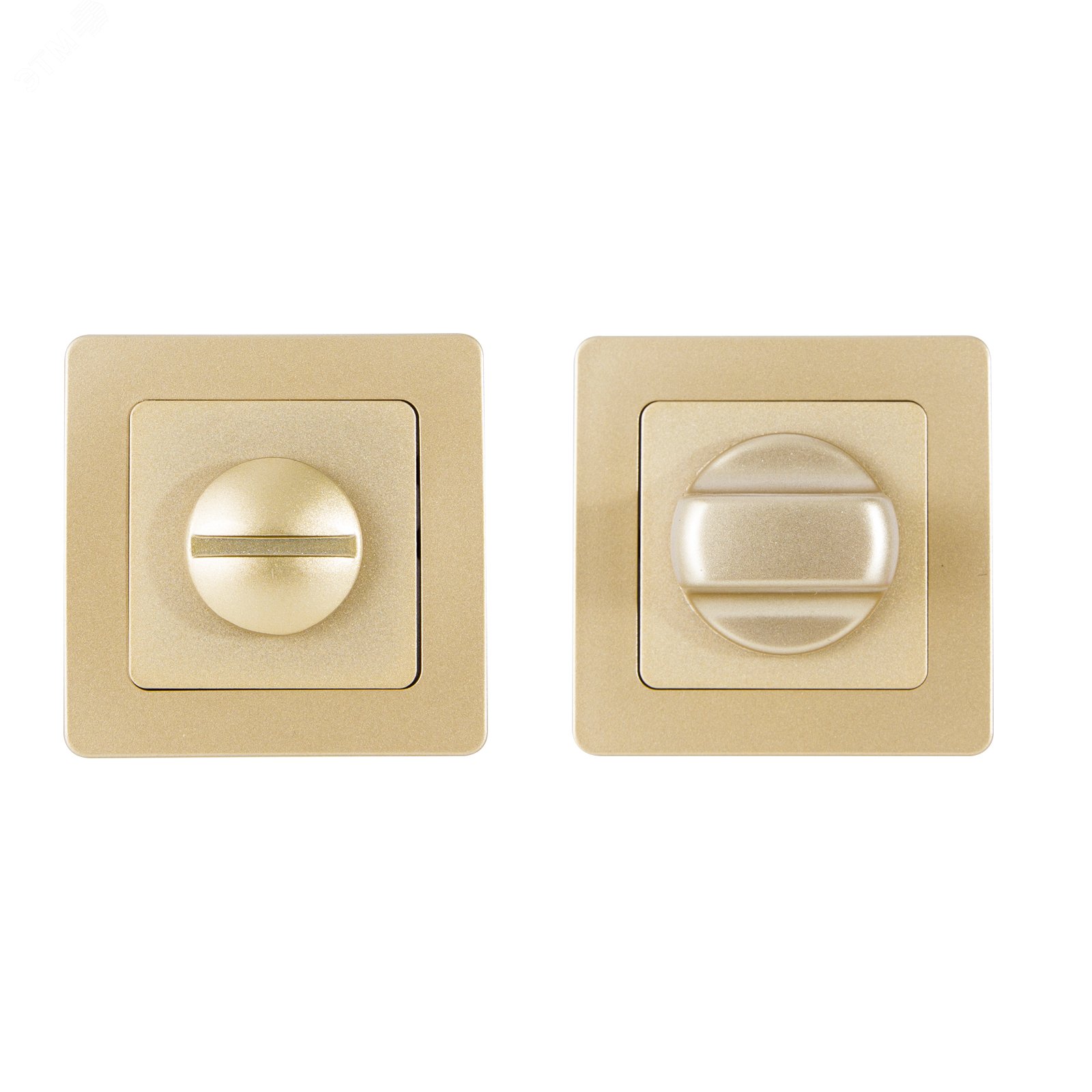 Изображение товара Сантехническая завертка к ручкам ПТК MSG матовое золото 17247