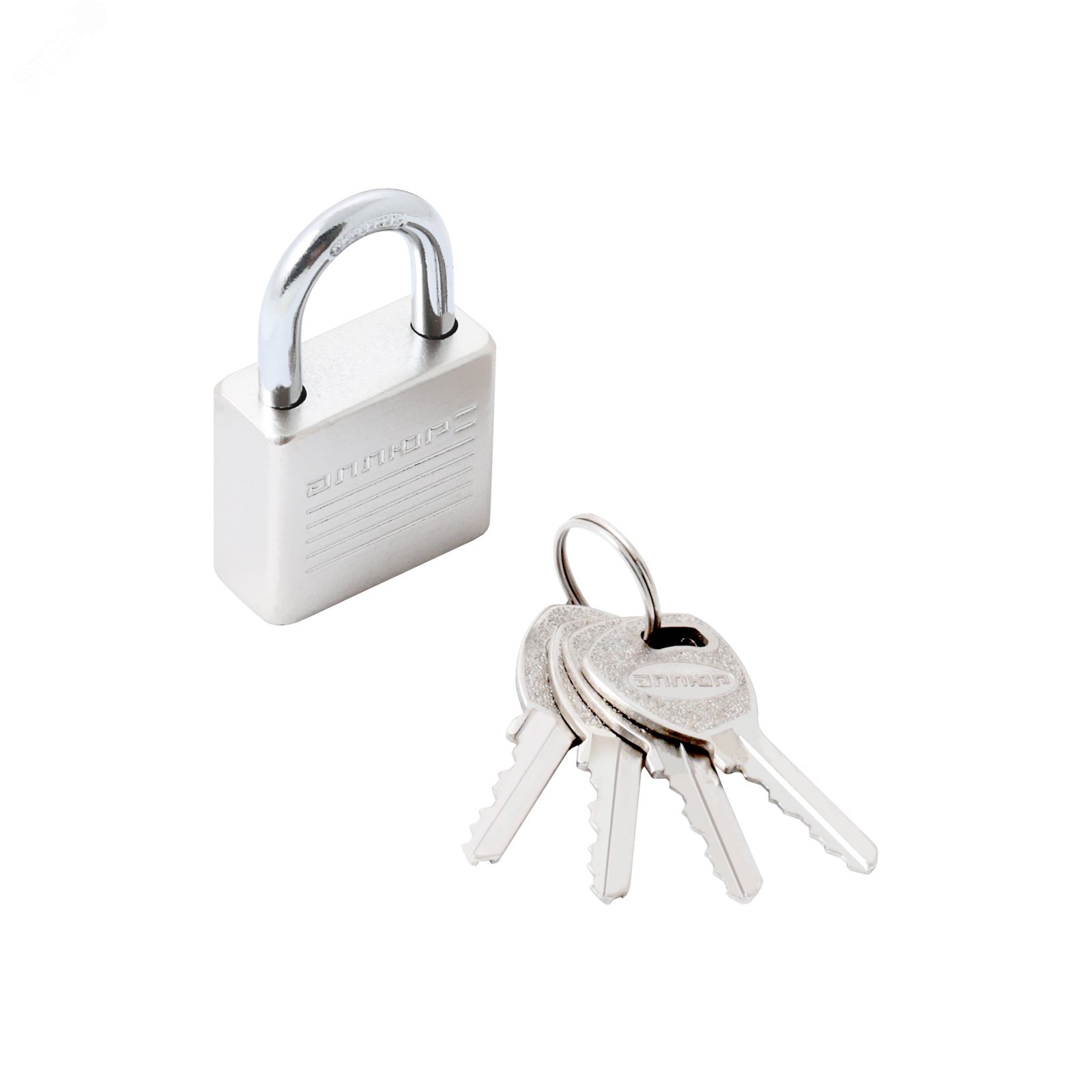 Изображение товара Навесной замок АЛЛЮР ВС1Ч-032 EXTRA чугун цилиндровый стальной дужка