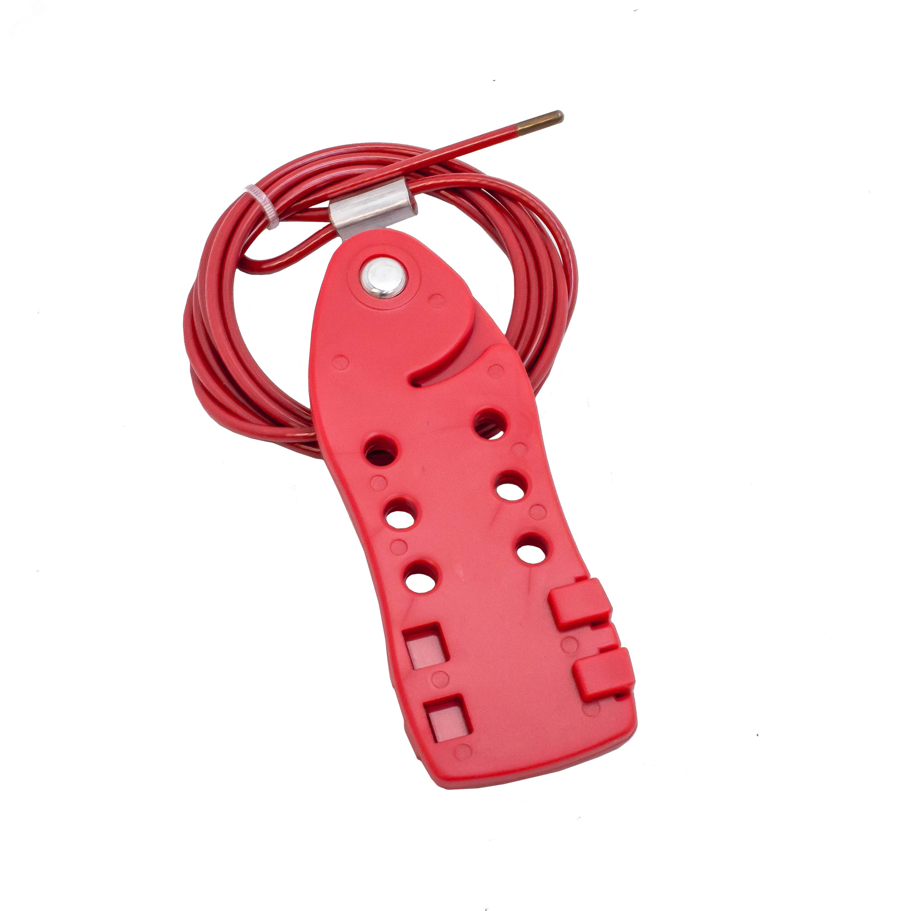 Изображение товара Блокиратор тросовый BD-L21 2 м нейлон стальной PVC устойчивый к УФ и химии