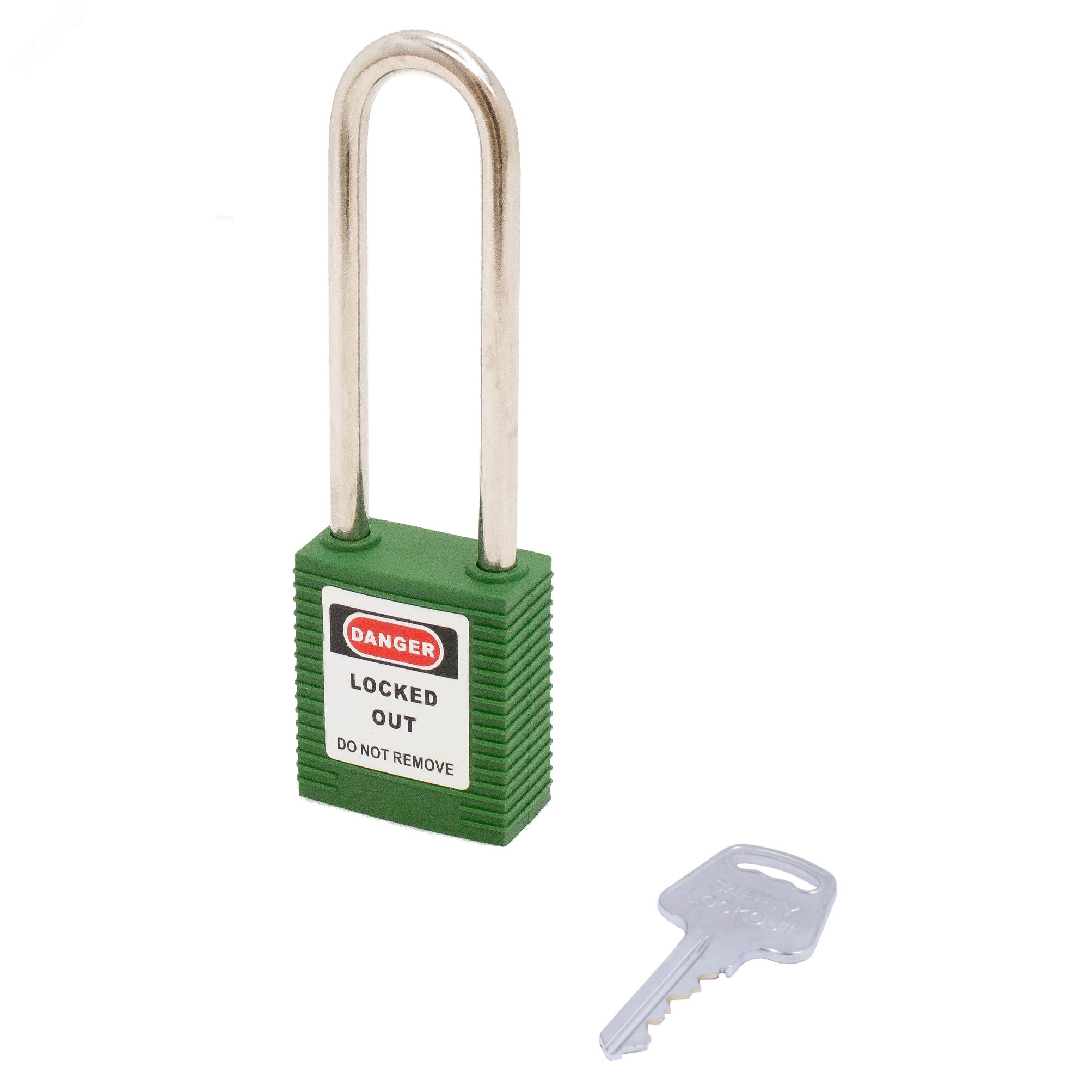 Изображение товара Навесной замок BD-G24S Green с нержавеющей сталью и пластиком