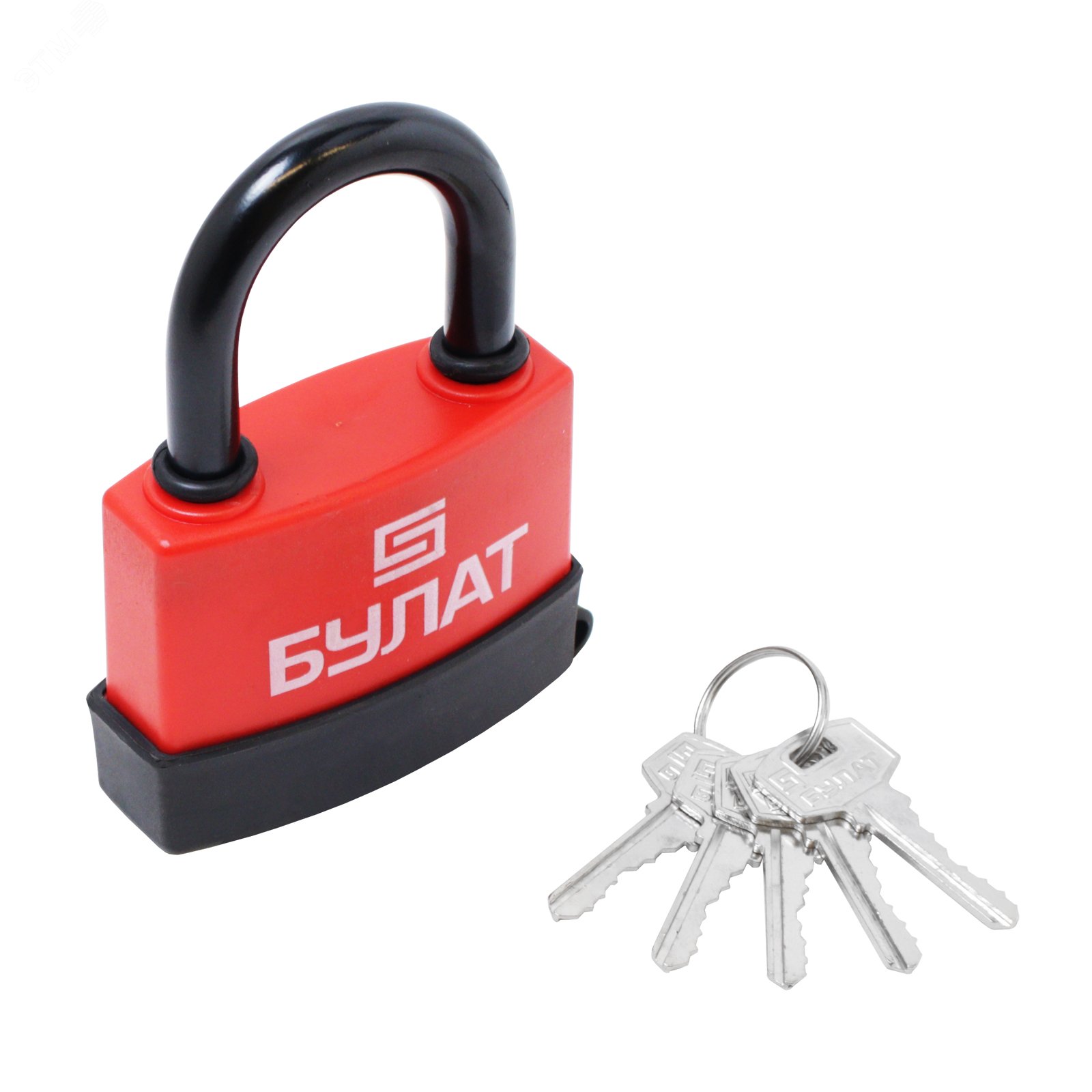 Изображение товара Замок навесной Булат ВС 1-П80ПЛ всепогодный 5кл. d=12мм (шт)