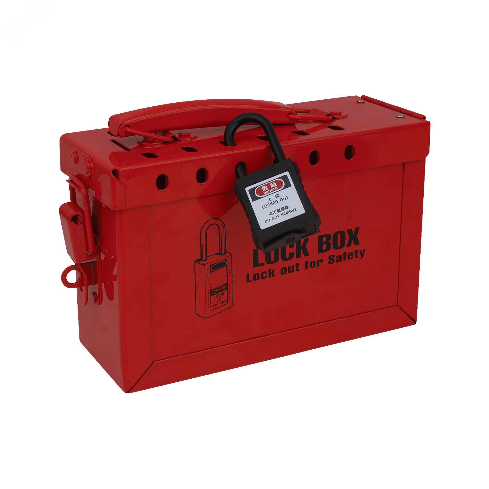 Изображение товара Бокс групповой блокировки BD-X02 из стали с термоустойчивым пластиком