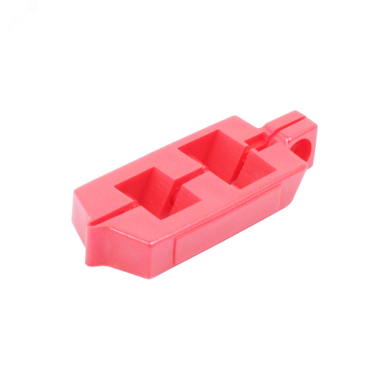 Изображение товара Блокиратор автоматов однополюсных с отверстием для замка безопасности 55x9x21 мм