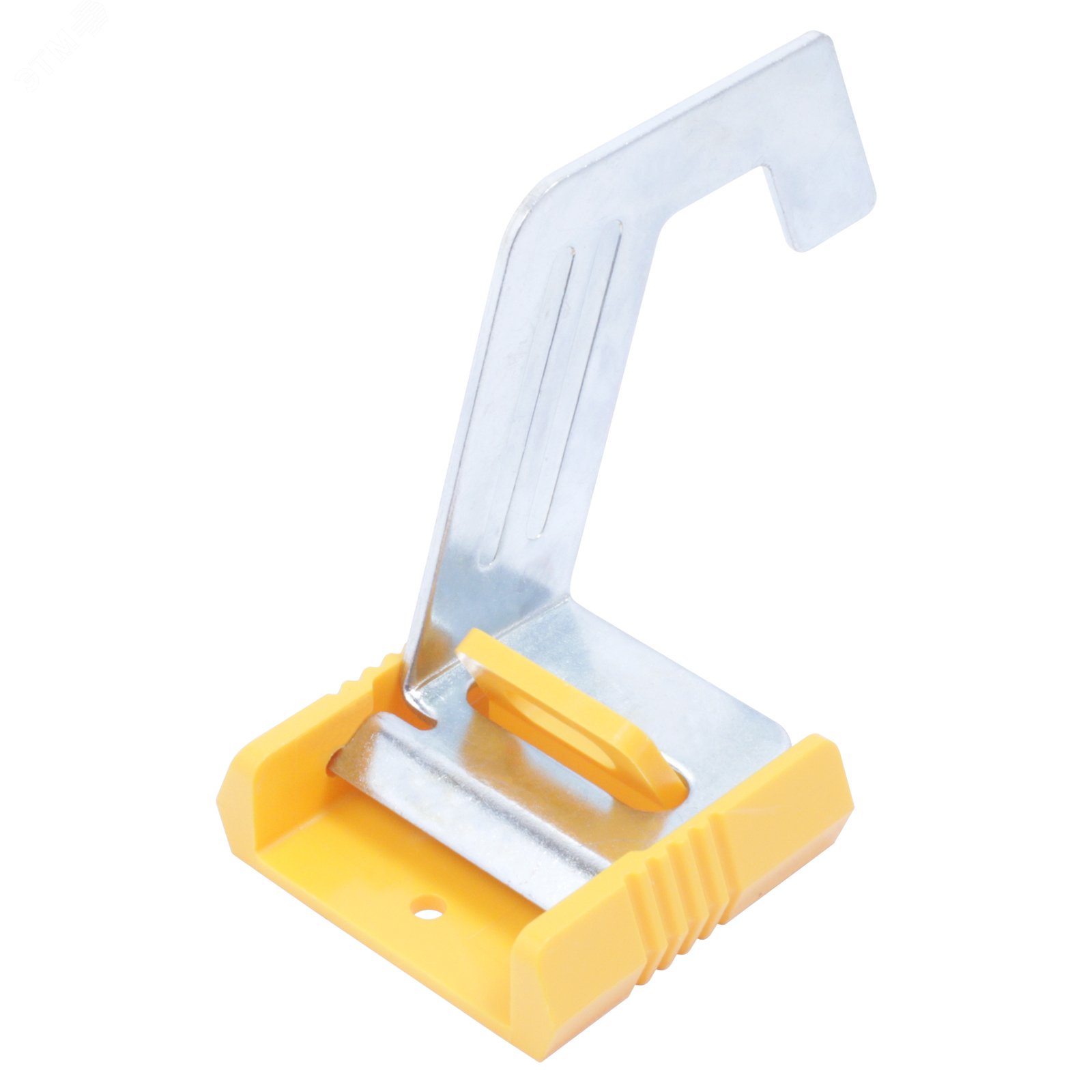 Изображение товара Блокиратор ручек и переключателей на 2 положения с отверстиями 54x52x17 мм желтый