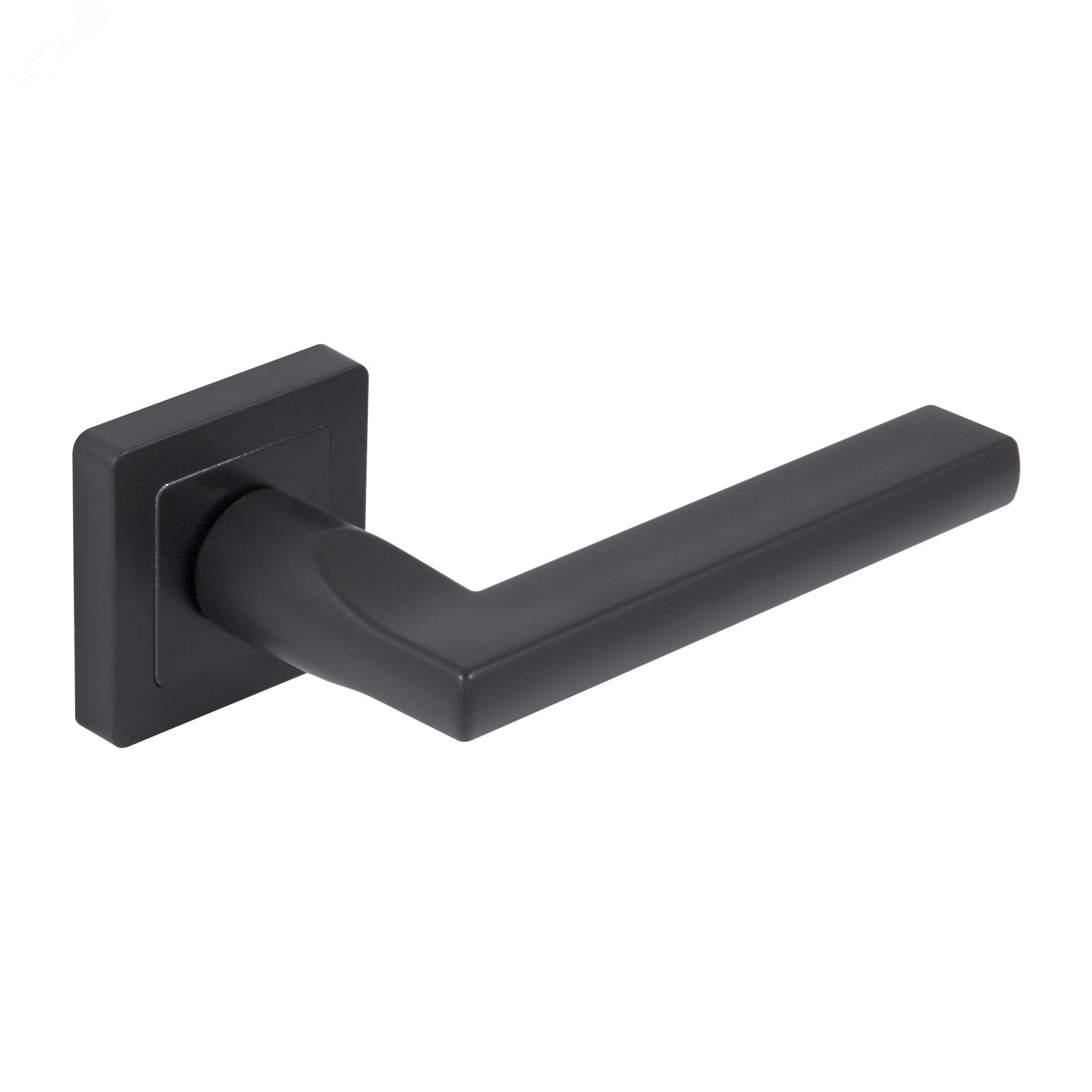 Изображение товара Комплект ручек для дверей СТАНДАРТ P71 BL матовый черный